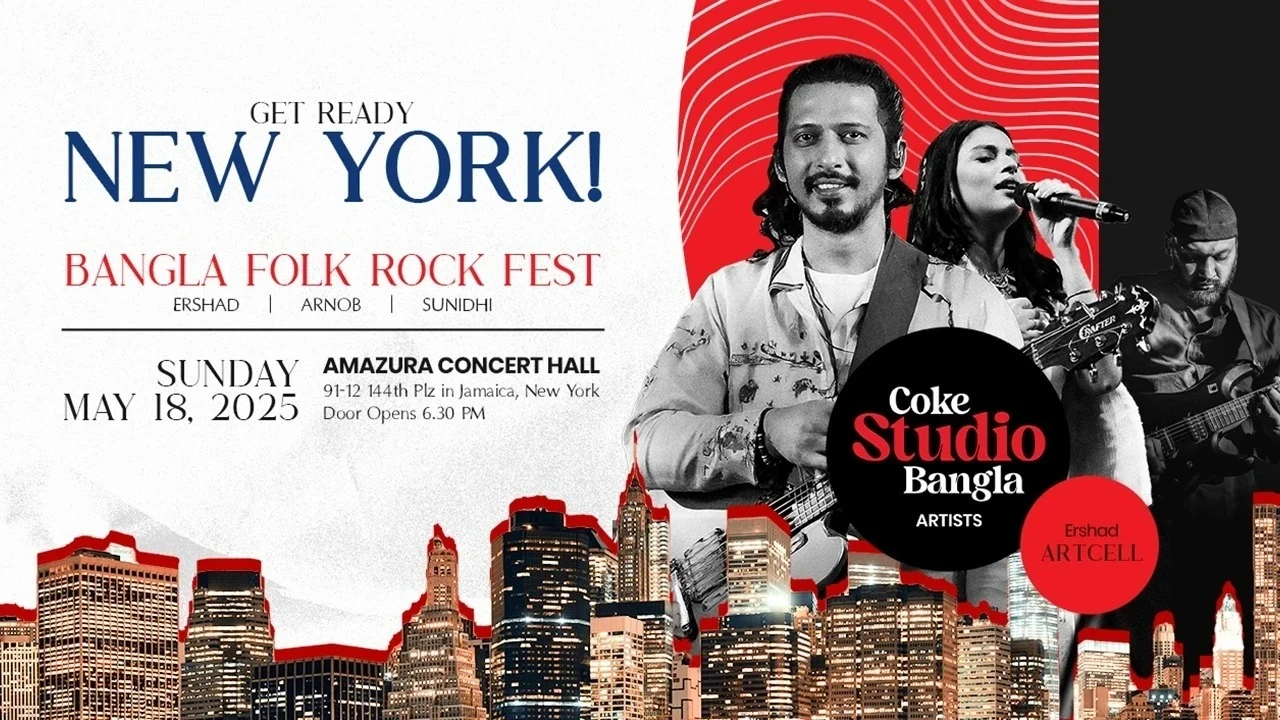 NY Folk Rock Fest- featuring Arnob and Friends